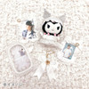 Sanrio Kuromi Trading Card Holder Enjoy Idol Pure White Angel 328529
