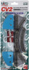 Kato 20-891 UNITRACK Compact CV2 Multi-purpose Turnout Set (Blue) (N scale)