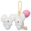  Pokemon Center Original PokePeace Plush Mascot With Chain Colorful Ver. Tandemaus 