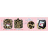  Hatakeyama Shoji Vanity Pouch With Mirror Leopard Print KT 
