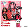  Takara Tomy Disney Tote Airy I Love Minnie Mouse / Red Collectible Doll And Bag 