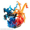 Megahouse MegaHouse G.E.M.EX Series Pokemon Mega Charizard X & Mega Charizard Y Figure 