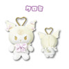  Hatakeyama Shoji Mascot Pouch White Ku 