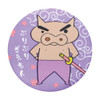  T's Factory Crayon Shin Chan Woven Embroidered Tin Can Magnet Buriburizaemon 