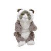 Sunlemon Lap Cat Sleeping Peacefully Small Plush Ragdoll Gray Brown