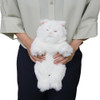 Sunlemon Lap Cat Soundly Sleeping Plush Toy Small Persian White