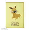 Pokemon Center Original A4 Clear File Eevee Collection Jolteon