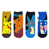 Pokemon Center Original Character Socks 4P Socks Bicolor Large (26-29 Cm)