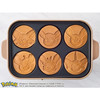 Pokemon Center Original BRUNO Eevee Friends Compact Hot Plate Brown