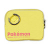  Pokemon Center Original Carabiner Attached Slim Mini Pouch Color Logo Pikachu 
