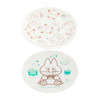  Pokemon Center Original Set Of Two Small Plates Diner PokePeace 