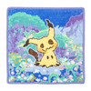 Pokemon Center Original Chenille Towel Handkerchief Mimikyu