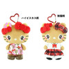 Sanrio Hello Kitty Kogyaru Mascot Pouch School Uniform Pattern