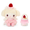  Sanrio Plush Toy And Accessory Case Set Strawberry Whipped Cake My Melody 224707 