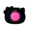  Sanrio Compact Hair Brush With Mirror I Love Hello Kitty Black 
