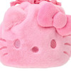  Sanrio Face Shaped Drawstring Bag I Love Hello Kitty Pink 