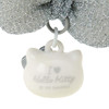  Sanrio Ribbon Key Holder I Love Hello Kitty Silver 