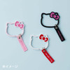  Sanrio Face Shaped Carabiner I Love Hello Kitty Red 