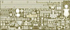  Fujimi 1/700 IJN Battleship Kirishima At Outbreak Of War Photo Etched Parts (Reissue) 