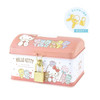 T's Factory Sanrio Tin Coin Bank With Key Colorful Tiny Chum / Hello Kitty