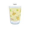 Pokemon Center Original Clear Tumbler 370ML / Lemon Print