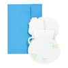  Sanrio Other Multipurpose Message Card Blue Flower In Teacup 656186 