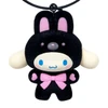  Sanrio Cinnamoroll Keychain Makkuro Animals Flocked Finish 387657 