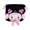  Sanrio Other Secret Drawstring Pouch Pitch Black Animals Characters 585769 