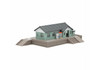  Tomix 4260 Wooden Station Building Set (Light Green) (N scale) 