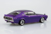Aoshima Rakupla Snap Kit 1/32 No. 24CU-MP Nissan C110 Skyline GT-R Custom Metallic Purple Plastic Model