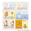 Ensky San X Universe Clear Card Collection Gum Box (18pcs)