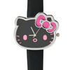 Sanrio Other Face Shaped Watch I Love Hello Kitty Black 574911