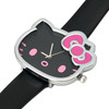Sanrio Other Face Shaped Watch I Love Hello Kitty Black 574911