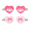 Sanrio My Melody Mini Hair Clip 4 Piece Set Hair Accessory 635197