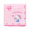 Sanrio Hello Kitty Petit Towel Checked Handkerchief 583146