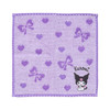 Sanrio Kuromi Petit Towel Stitch Handkerchief 583413