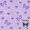 Sanrio Kuromi Petit Towel Stitch Handkerchief 583413