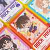 F-toys Detective Conan Rock Festival Prism Sticker with Gum (Ticket Style) BOX (20pcs)