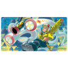 Pokemon Center Original Pokemon Card Game Rubber Playmat Canary & Mega Eelektross
