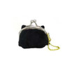 Unique730 Small Clasp Coin Purse Hello Kitty Black