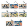 Katsushika Hokusai x Hatsune Miku Clear Acrylic Keychain BOX(8pcs)