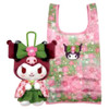 Nakajima Sanrio Plush Eco Bag Matcha Kimono Kuromi