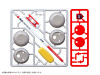 DIG Puripla Sports Curling Figure Red Plastic Model