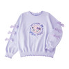 Pokemon Center Original Sweatshirt Don't Attack Me Jigglypuff Purple