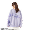 Pokemon Center Original Sweatshirt Don't Attack Me Jigglypuff Purple