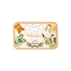 Pokemon Center Original Tin Case Seal Pokemon Mix Orange
