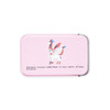 Pokemon Center Original Tin Case Sticker / Pokemon Mix Pink