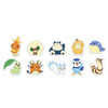 Pokemon Center Original Tin Case Sticker / Pokemon Mix Mint