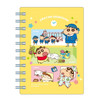 T's Factory Crayon Shin Chan Churutto A6 Ring Notebook Shin Chan's One Day