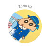 T's Factory Crayon Shin Chan Churutto A6 Ring Notebook Shin Chan's One Day
